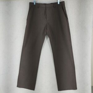 Banana Republic Pants Mens Classic Dress Trousers Brown Flat Front Tailored